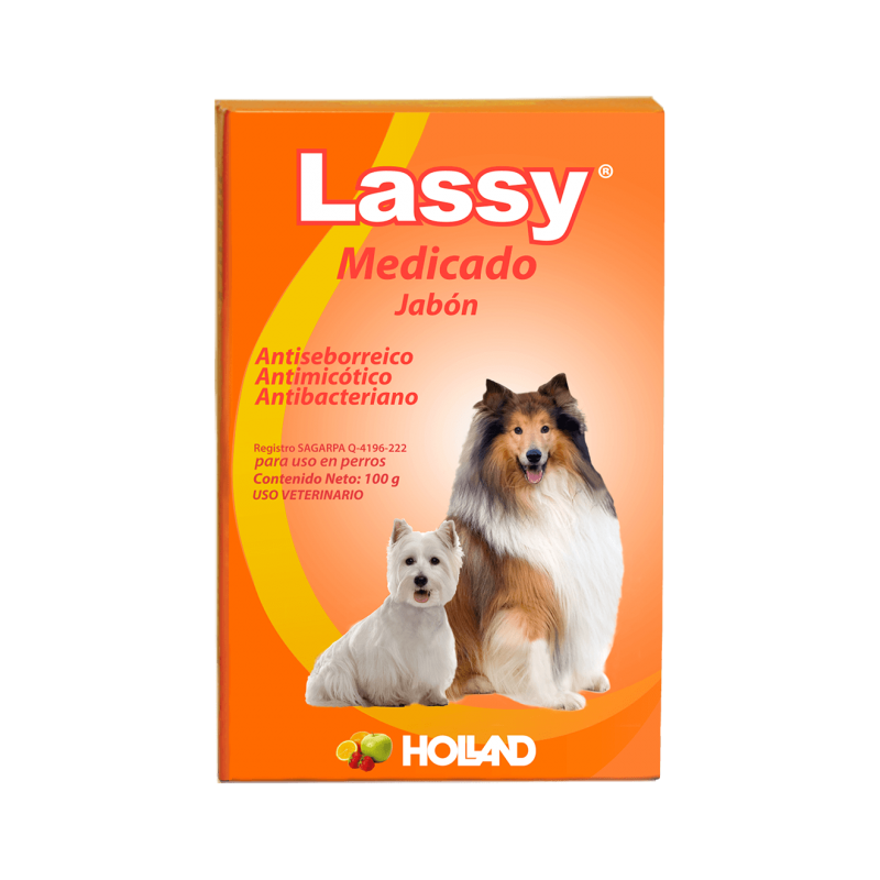 esposas Torrente Llevando Lassy Jabón Medicado dog - BandPets Farmacia Veterinaria
