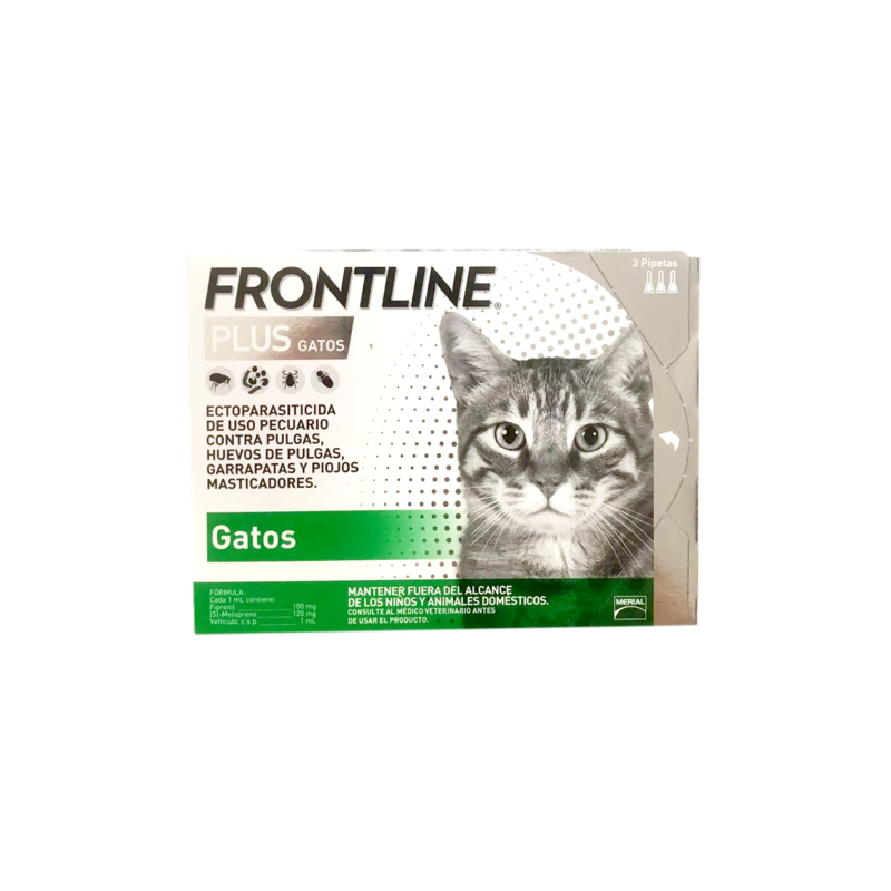 Frontline Plus Gato 3 pipetas.